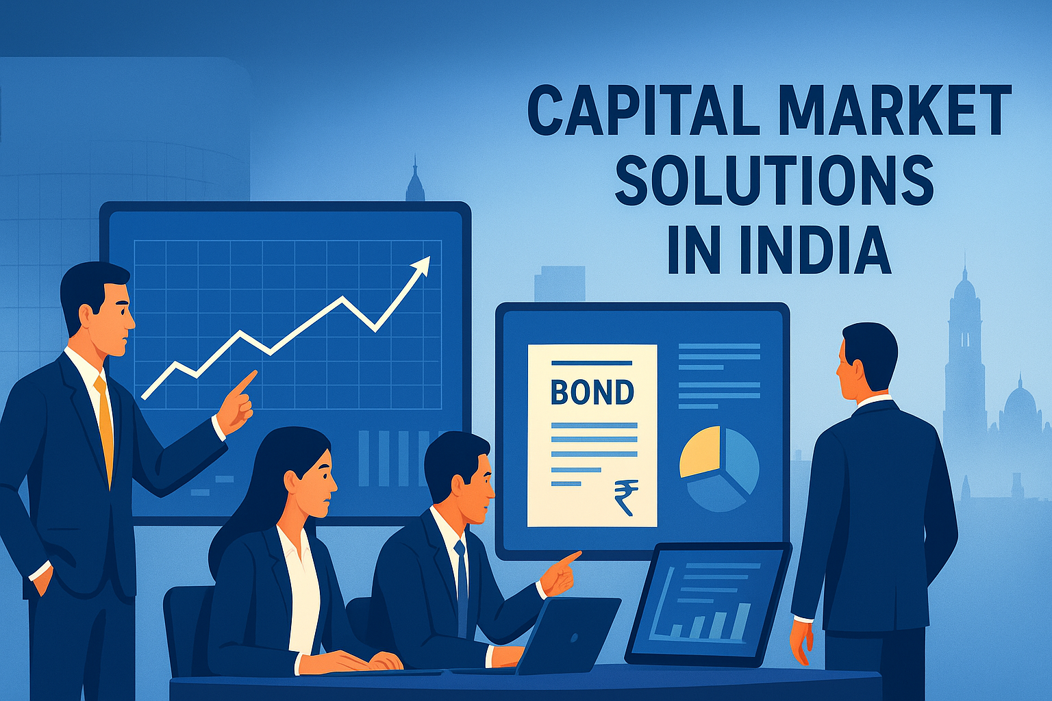 Read more about the article Capital Market Solutions in India – Driving Growth, Liquidity & Innovation
