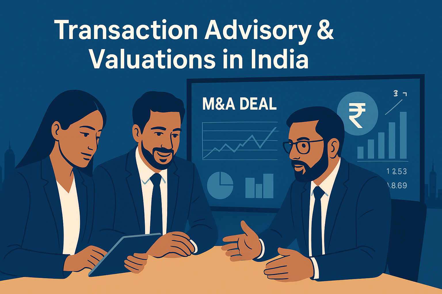 Read more about the article Transaction Advisory & Valuations in India – Building Confidence in Every Deal